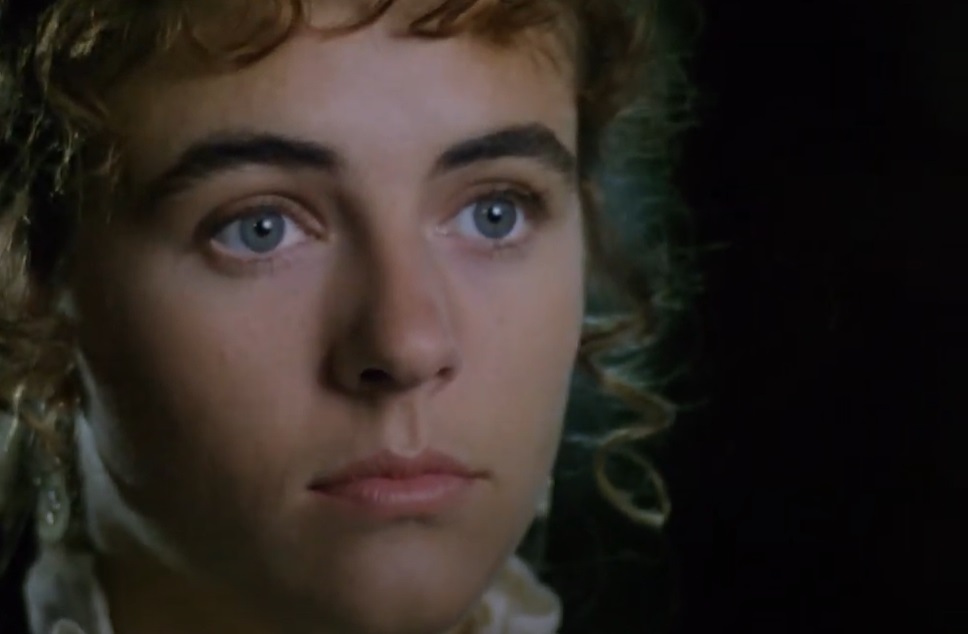 Portrait Photo of the English Actress Elizabeth Hurley portraying Claire Clairmont