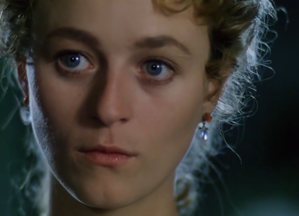 Portrait Photo of the Actress Lizzy McInnerny as Mary Shelley from the movie Rowing with the Wind