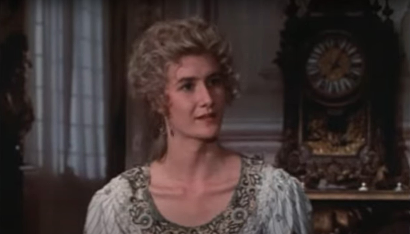 Portrait Photo of the American Actress Laura Dern portraying Claire Clairmont