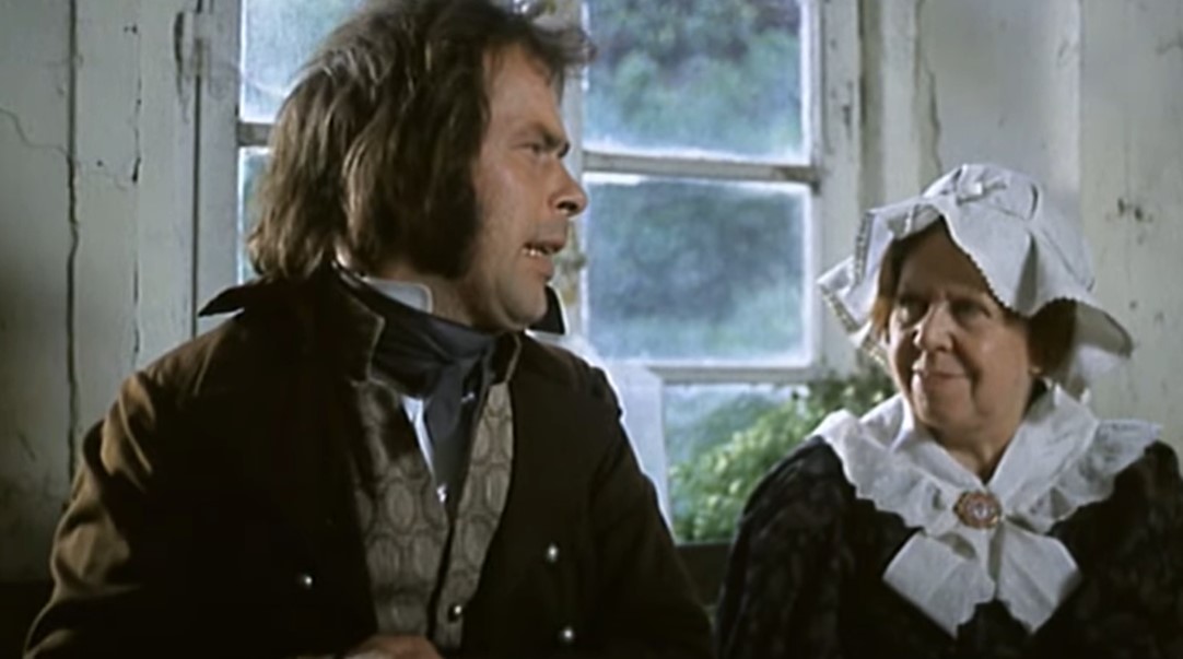 Bruno S.  as Kaspar Hauser in a house