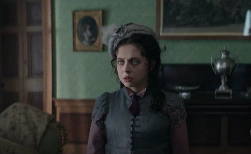Portrait Photo of the English Actress Bel Powley portraying Claire Clairmont