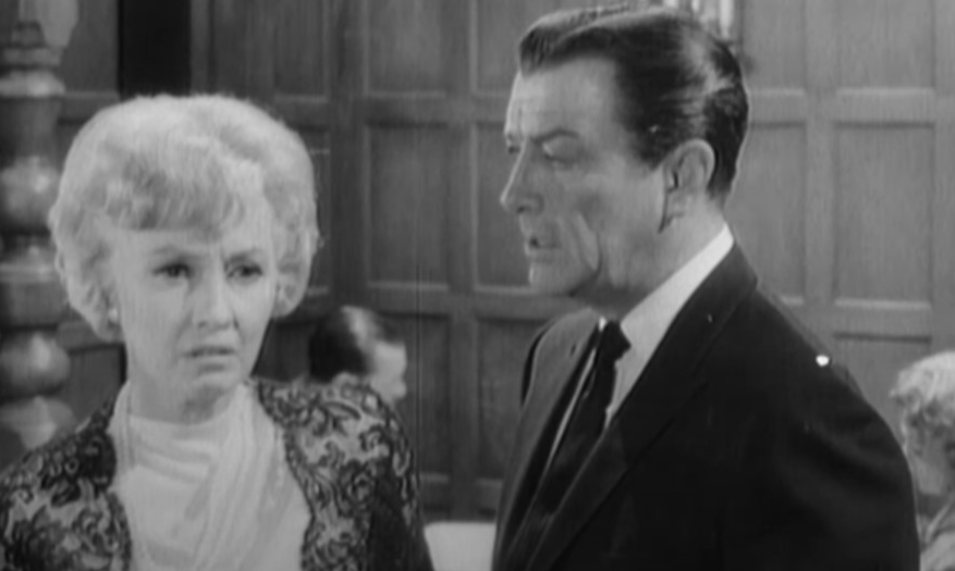 Barbara Stanwyck and Robert Taylor in The Night Walker