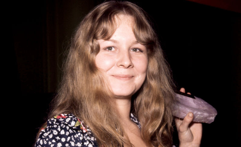 British singer Sandy Denny at award event