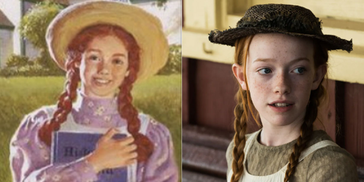 Anne Of Green Gables Split image