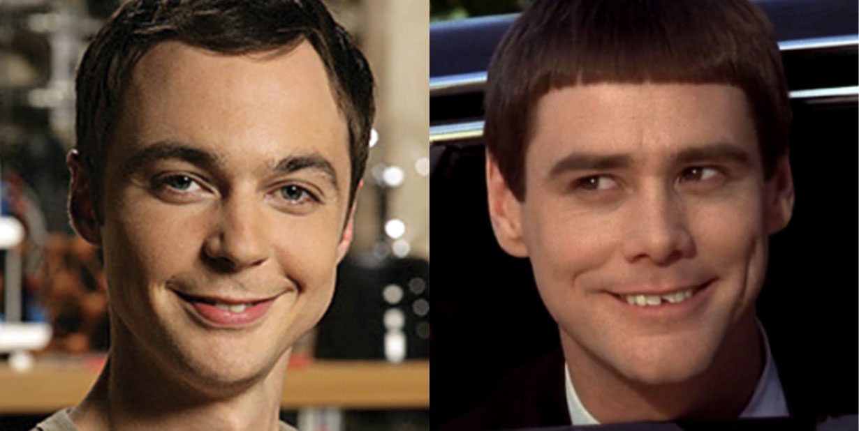 Sheldon and lloyd split image