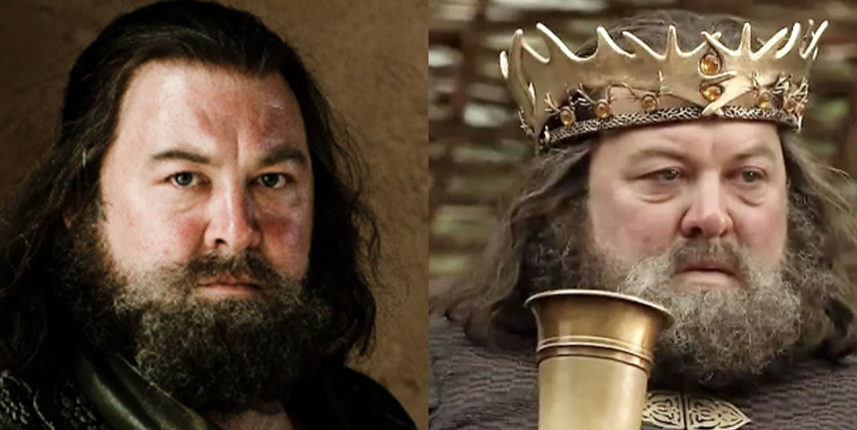 Robert Baratheon Split image