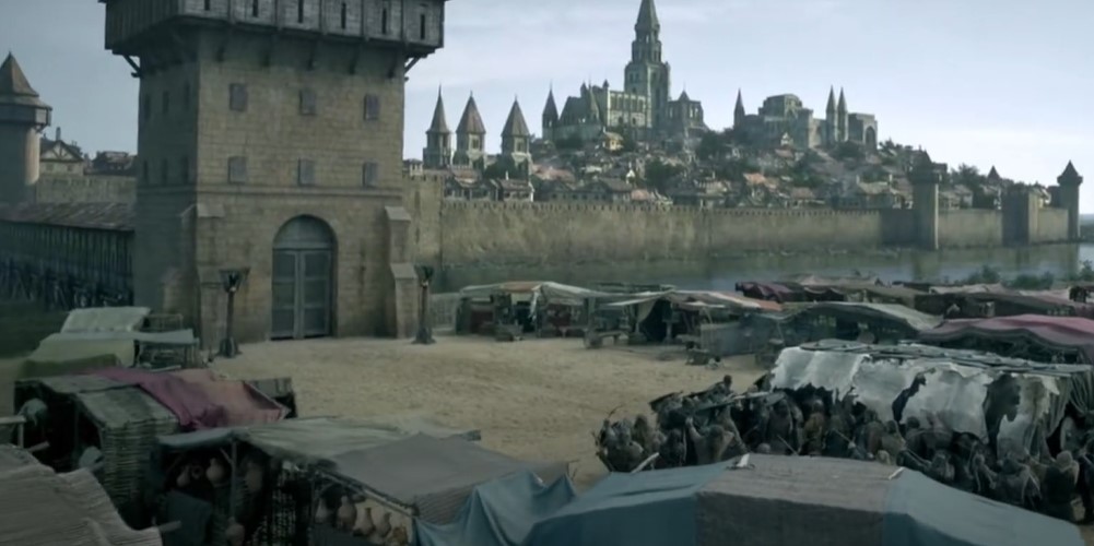 Vikings  Paris castle 