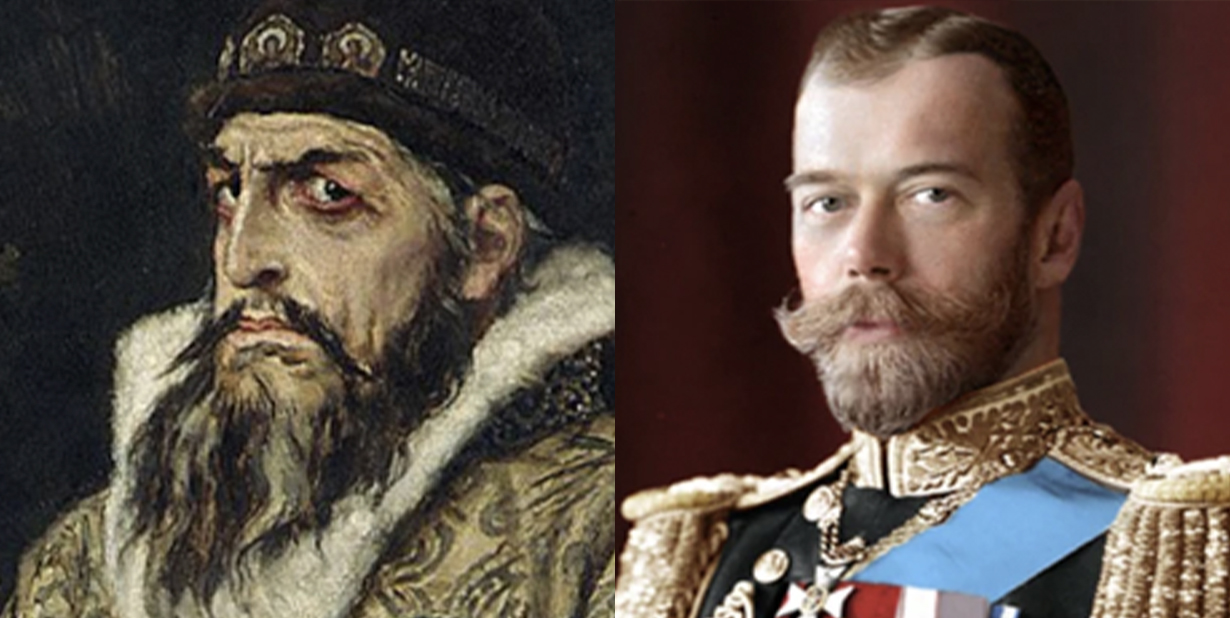 Tsars split image