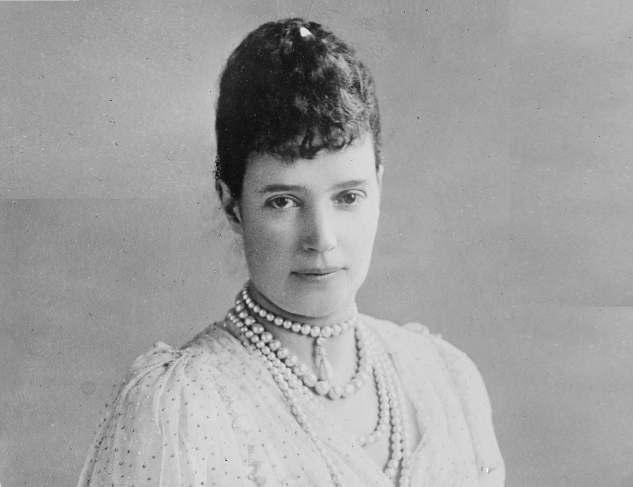 Portrait of Dowager Emress of Russia.