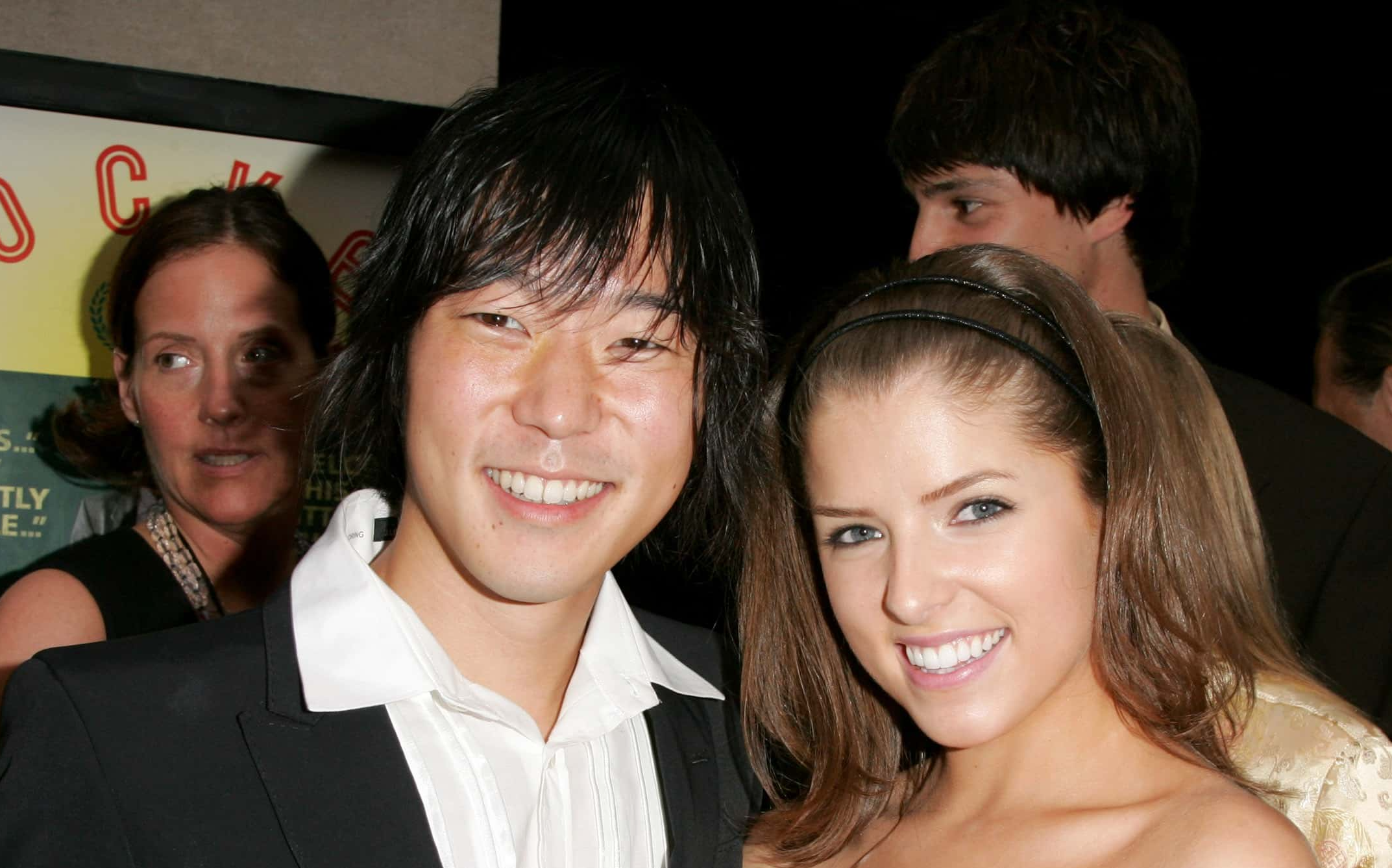 Actor Aaron Yoo and actress Anna Kendrick attend the New York premiere of