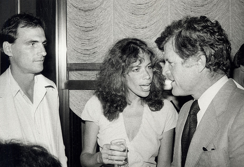 Singers Carly Simon and James Taylor and Senator Ted Kennedy