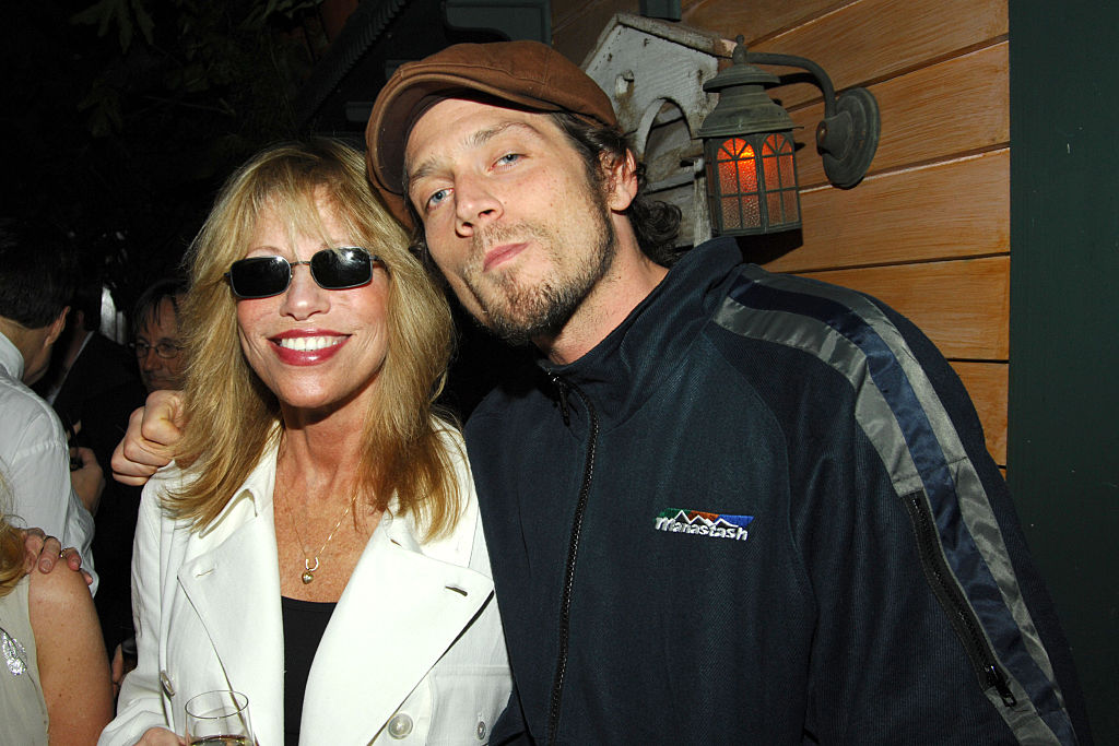 Carly Simon and Ben Taylor attend Glamour Magazine celebrates