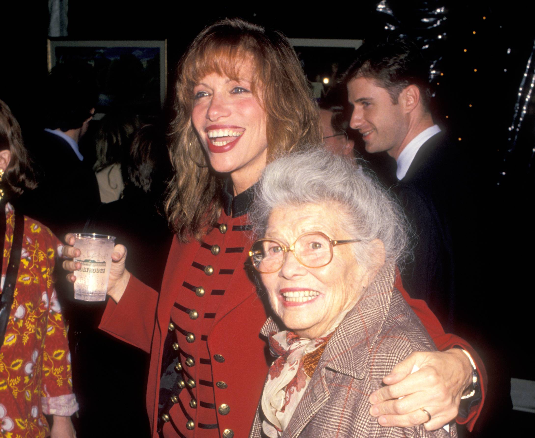 Musician Carly Simon and mother Andrea Simon
