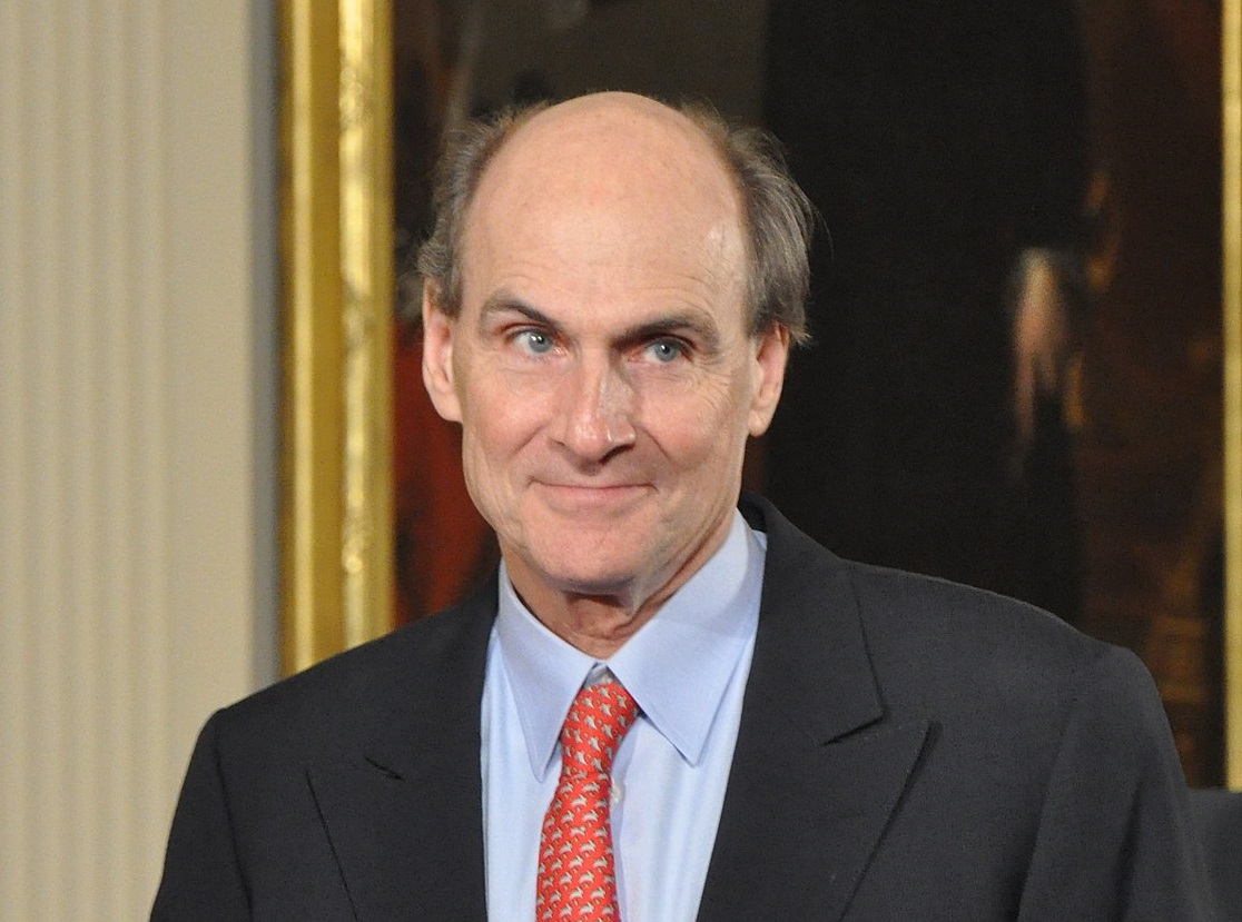 James Taylor enters the East Room - 2011