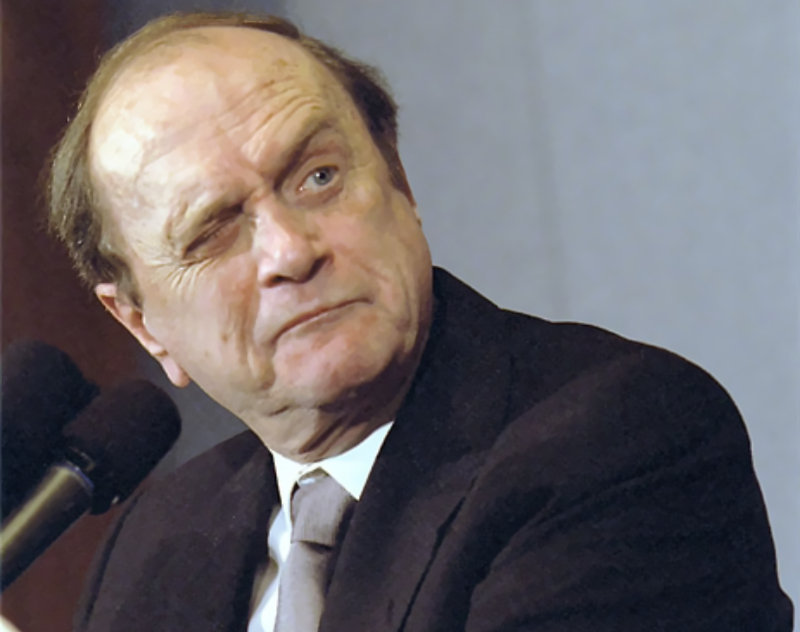 Bob Newhart in suit