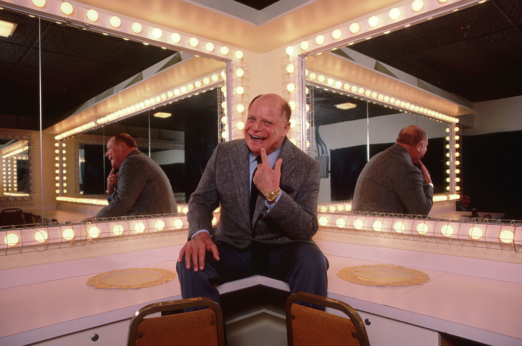 Don Rickles Laughing in Dressing Room