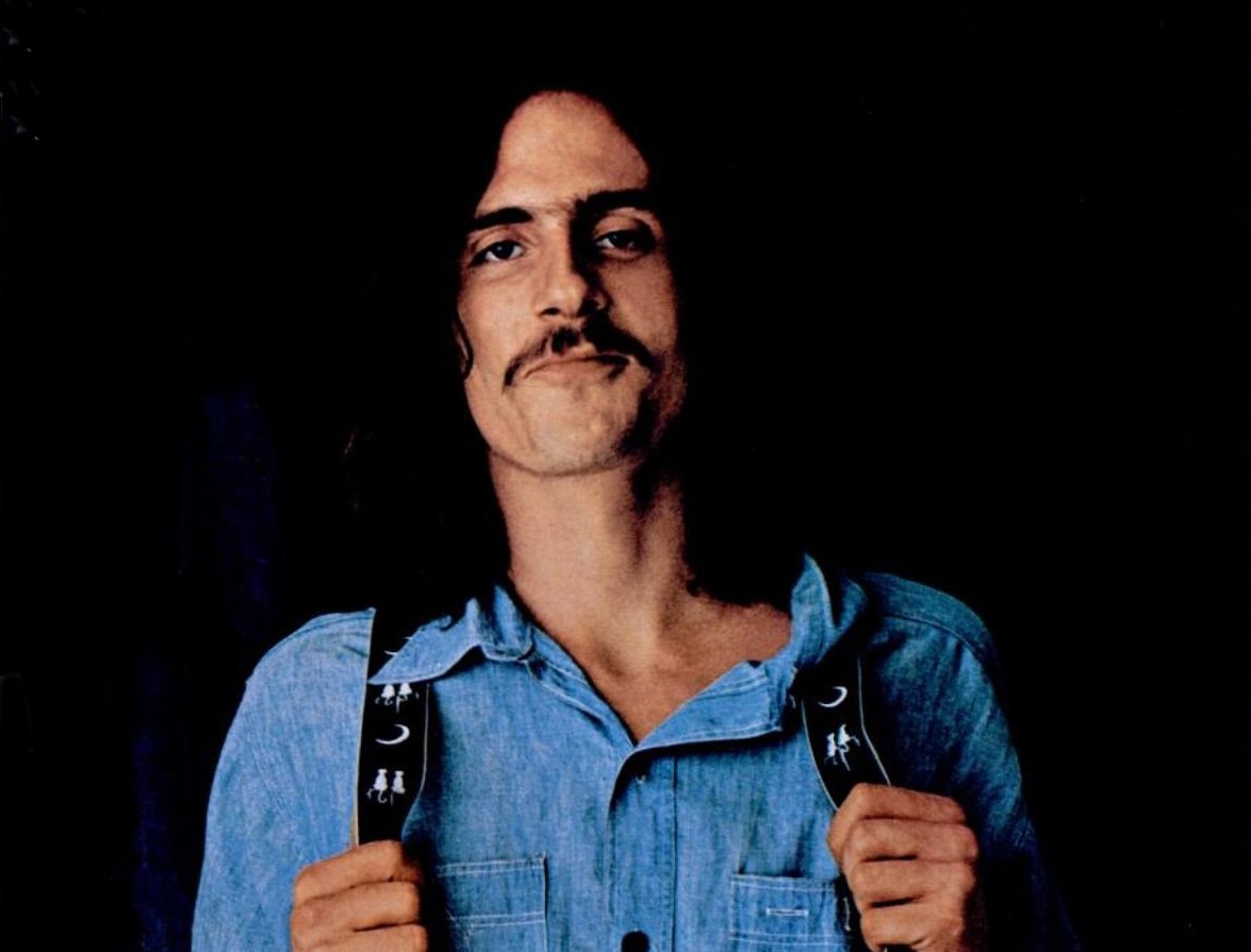 James Taylor in an ad in Billboard magazine - 1971