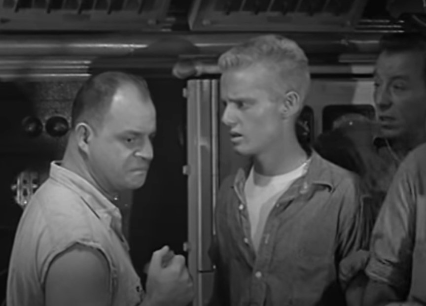 Don Rickles in Run Silent Run Deep