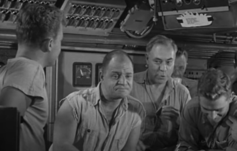 Don Rickles in Run Silent Run Deep