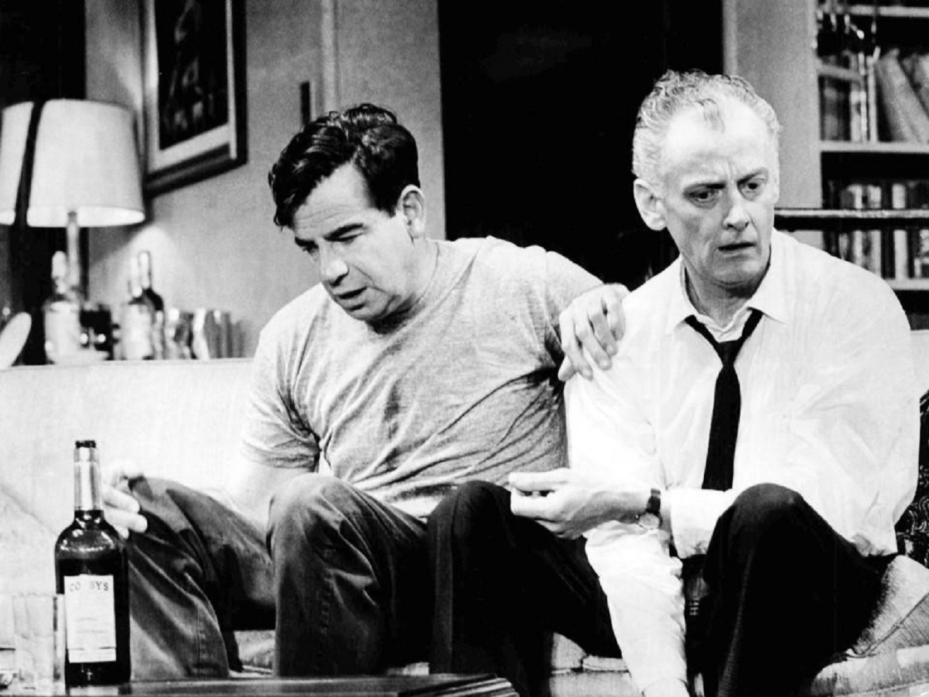 Walter Matthau - Art Carney The Odd Couple Broadway 1965