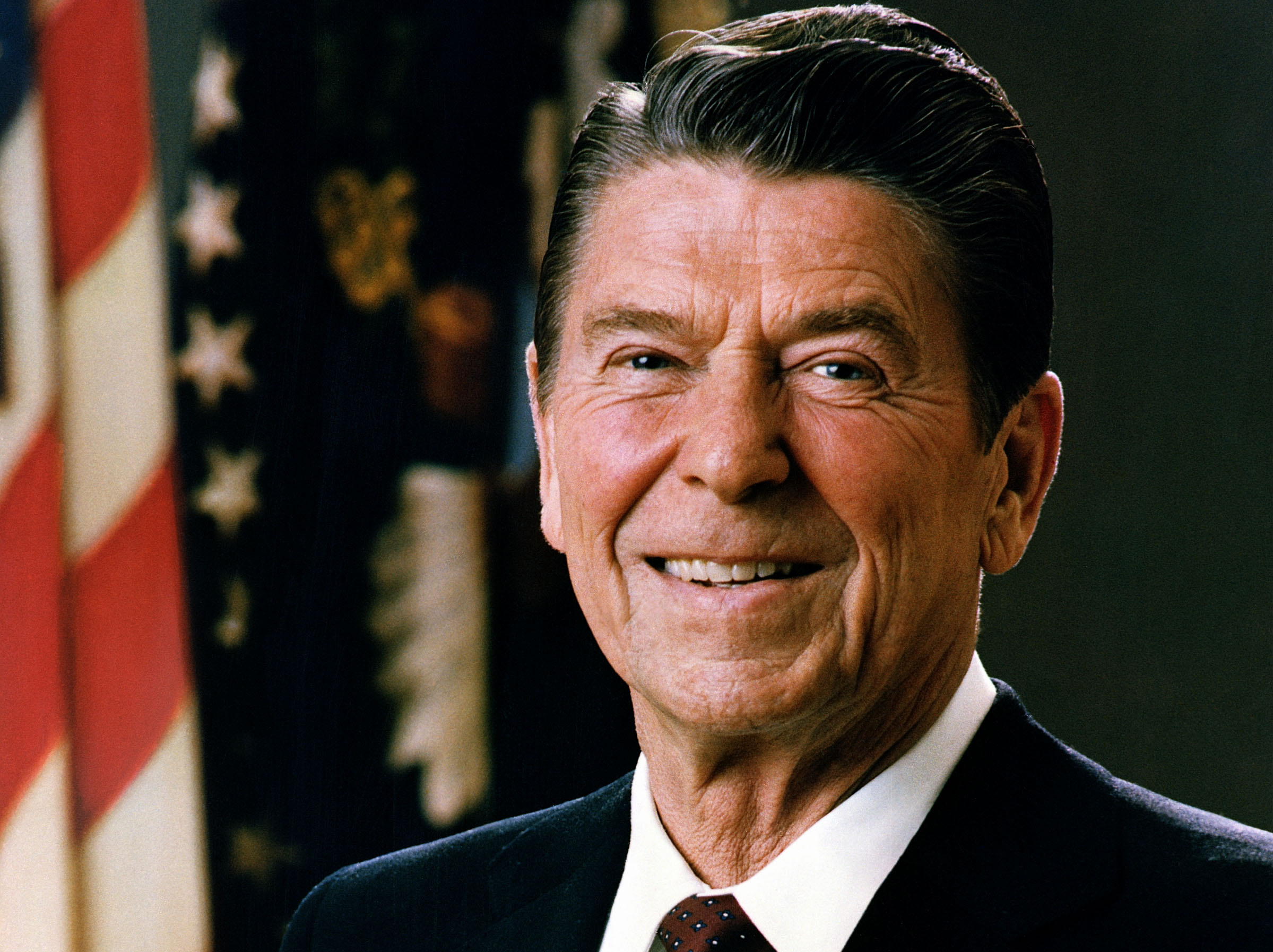 Official Portrait Of President Reagan 1981