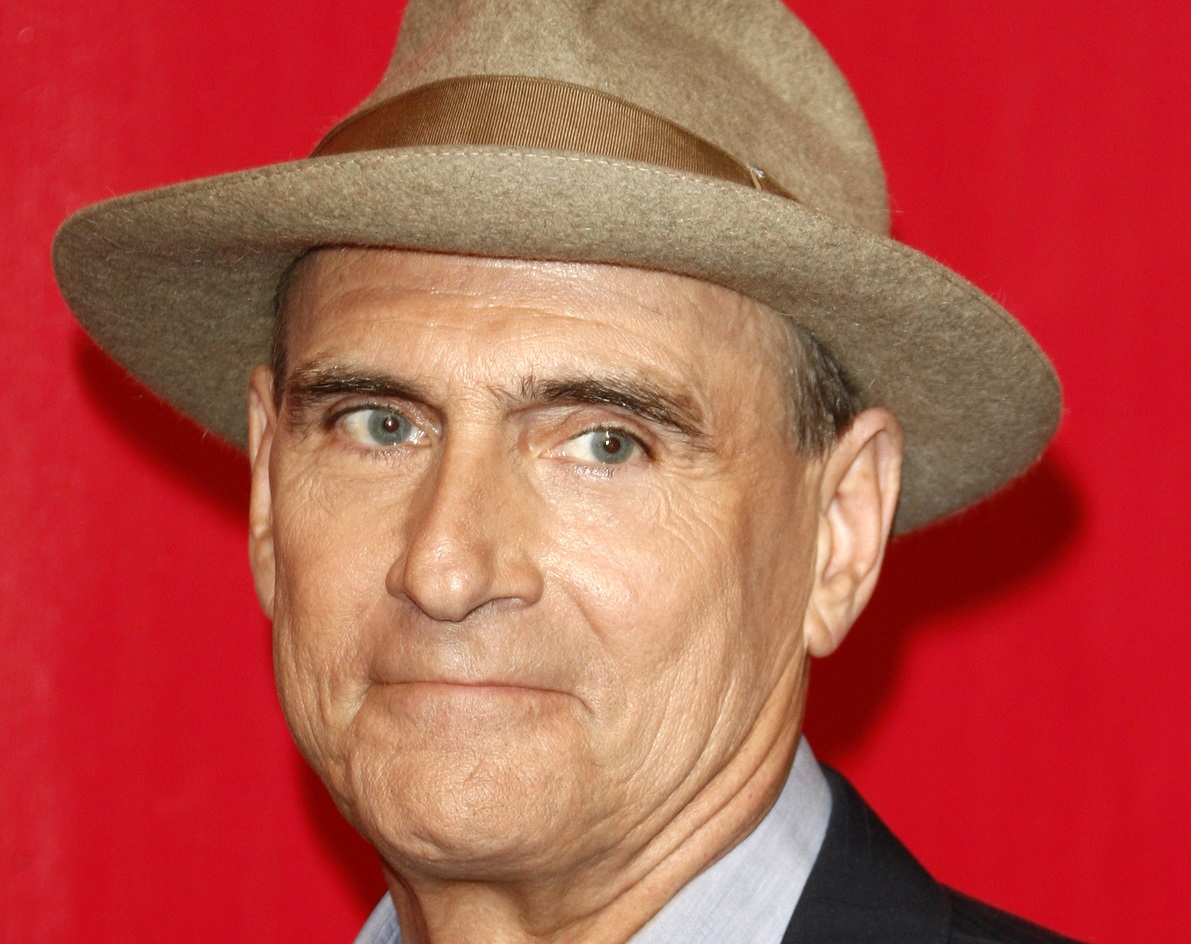James Taylor arrives at the MusiCares Gala honoring Paul McCartney - 2012