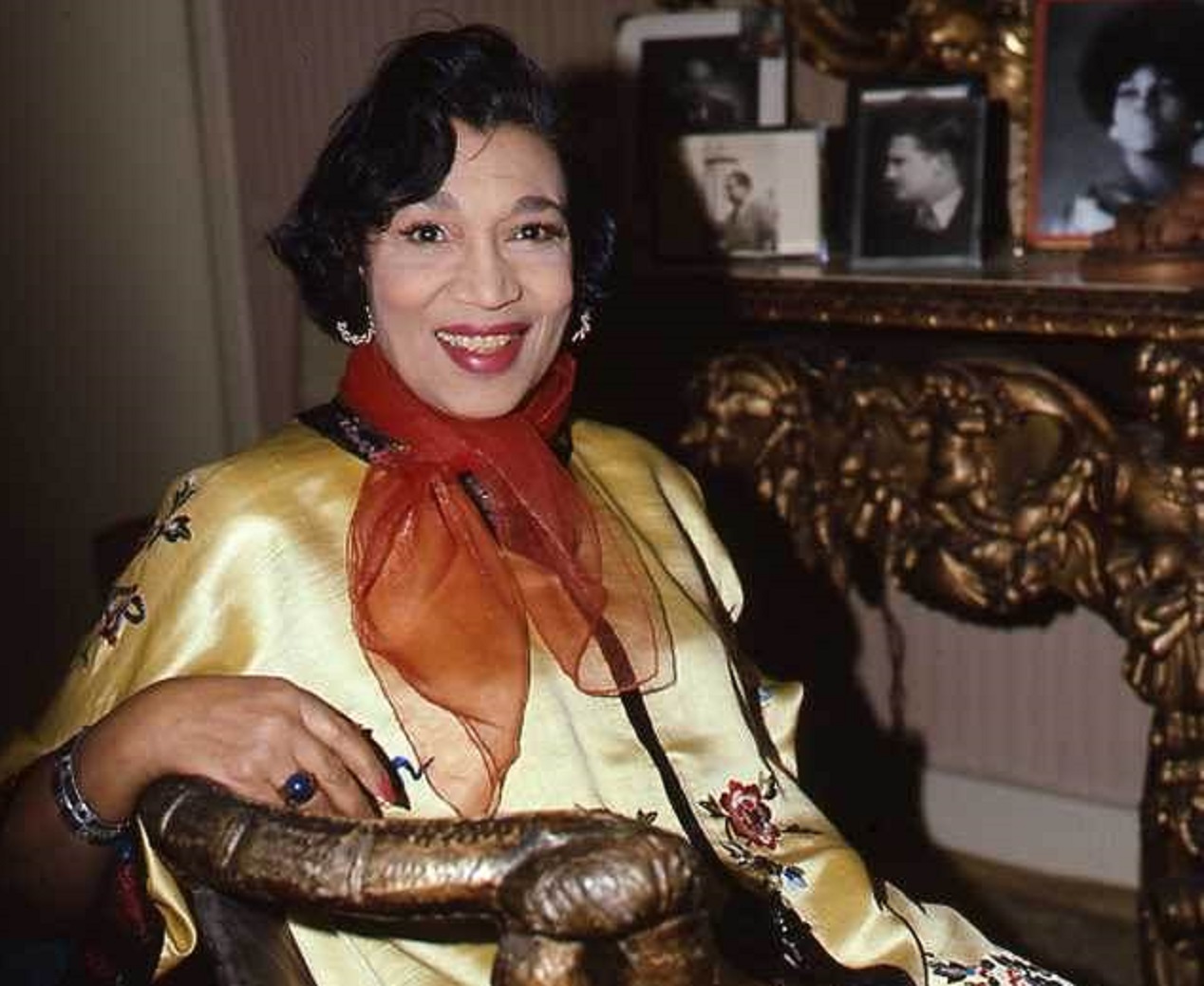 Portrait of Elizabeth Welch in her London Apartment - 1977