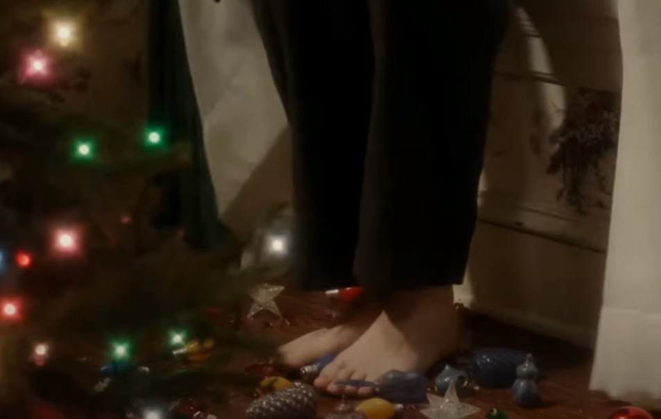 Home Alone where Daniel Stern walks barefoot on the Christmas ornaments