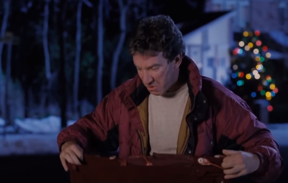 Divorced dad Scott (Tim Allen) has custody of his son (Eric Lloyd) on Christmas Eve. After he accidentally kills a man in a Santa suit, they are magically transported to the North Pole