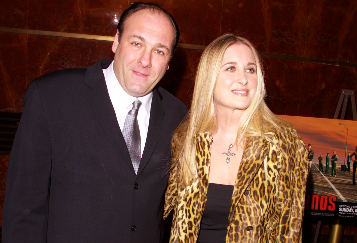 James Gandolfini and Marcy Gandolfini during HBO celebrates the Third Season of 