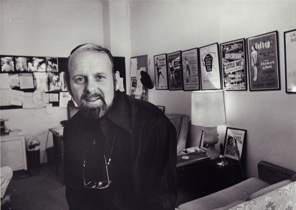 Bob Fosse at his Manhattan Office in 1973