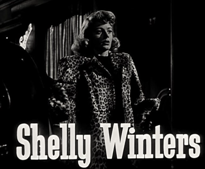 Shelley Winters in Cry of the City trailer