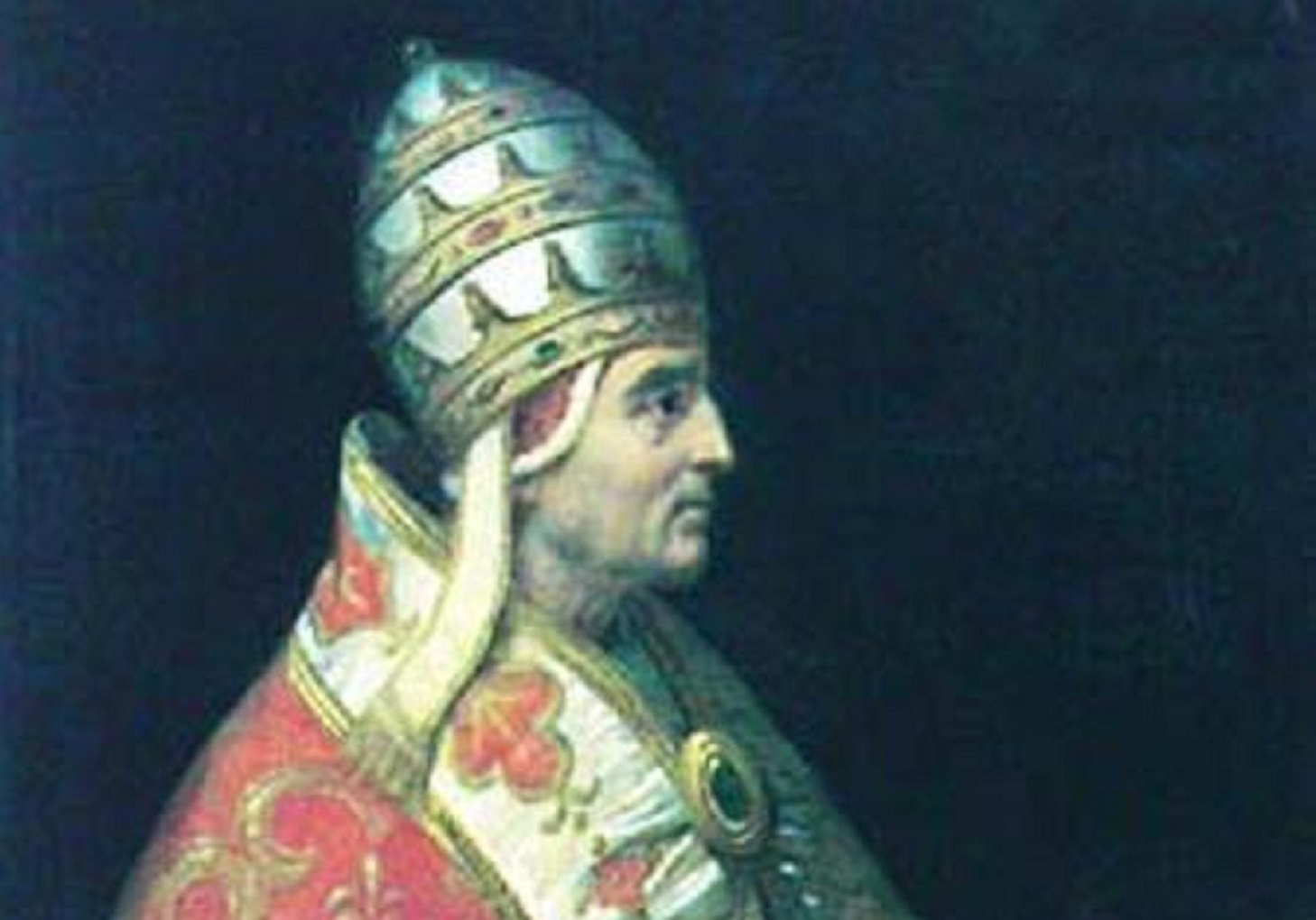 Portrait of pope Urban V - 19th century