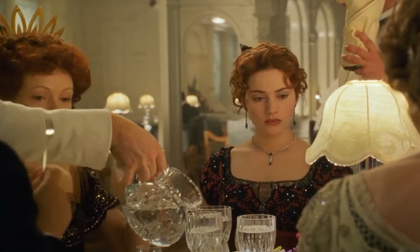 Kate Winslet as Rose in Titanic