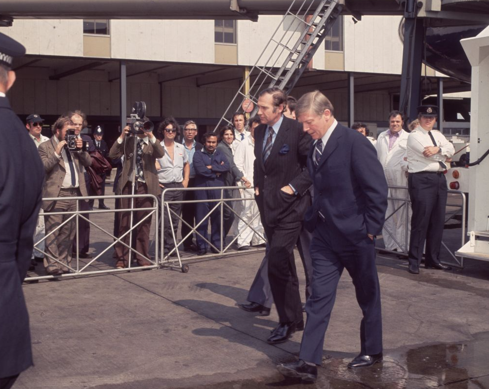 John Stonehouse (1925 - 1988), the British Labour MP who faked his own death