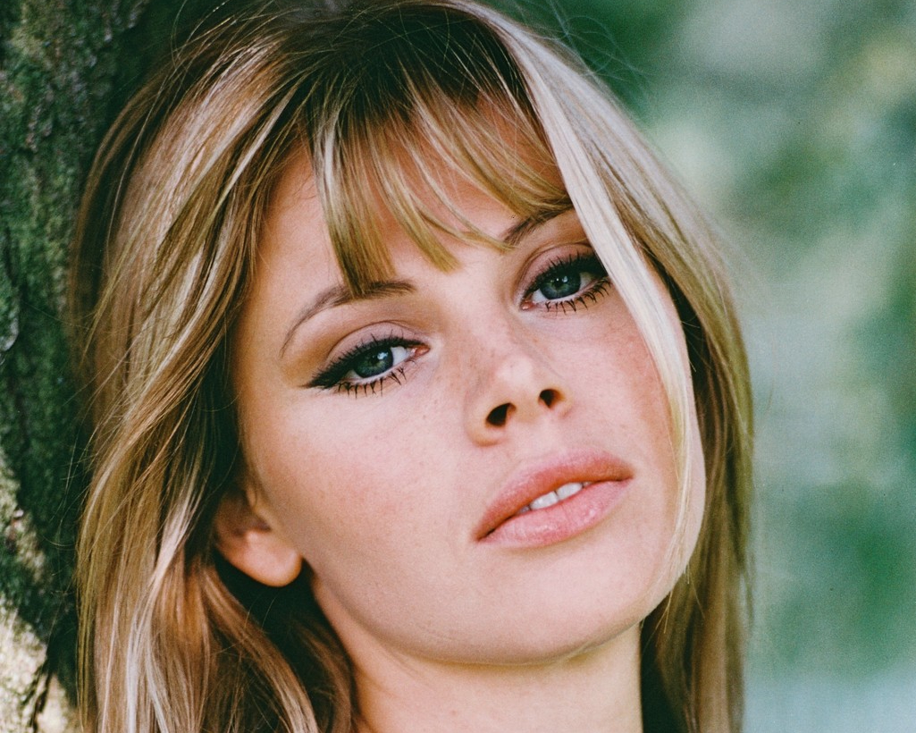 Britt Ekland posing for the camera