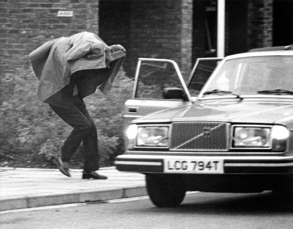 John Stonehouse Leaves Norwich Prison