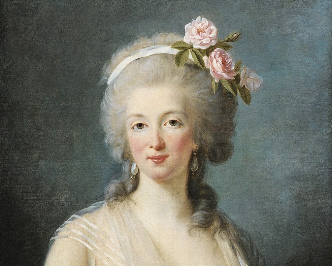 Presumed portrait of Jeanne de Valois-Saint-Rémy - circa 1780