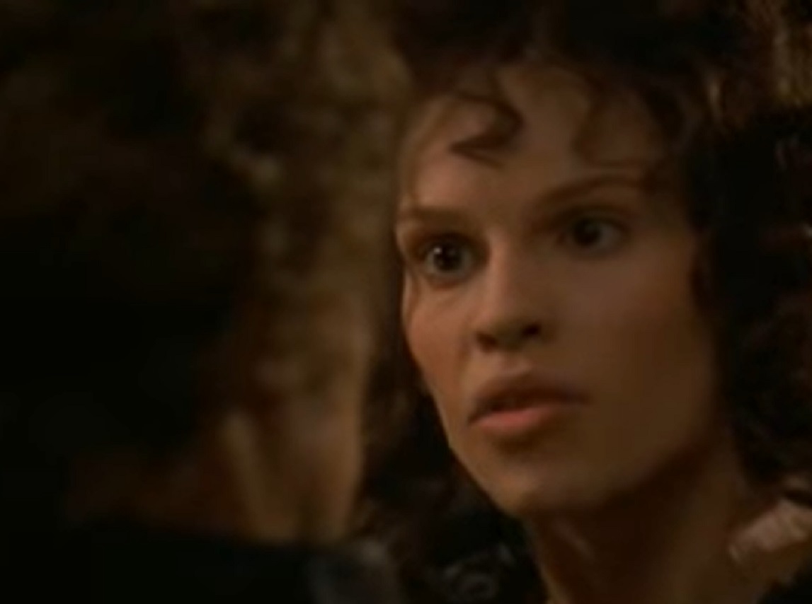 Screenshot: Jeanne St. Remy de Valois looking and talking - from The Affair of the Necklace (2001)