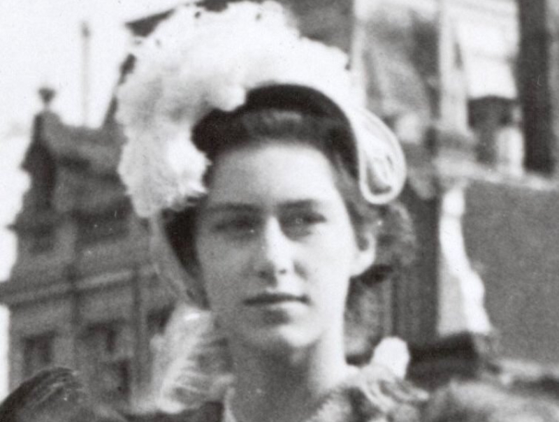 Margaret in Amsterdam, Netherlands in 1948