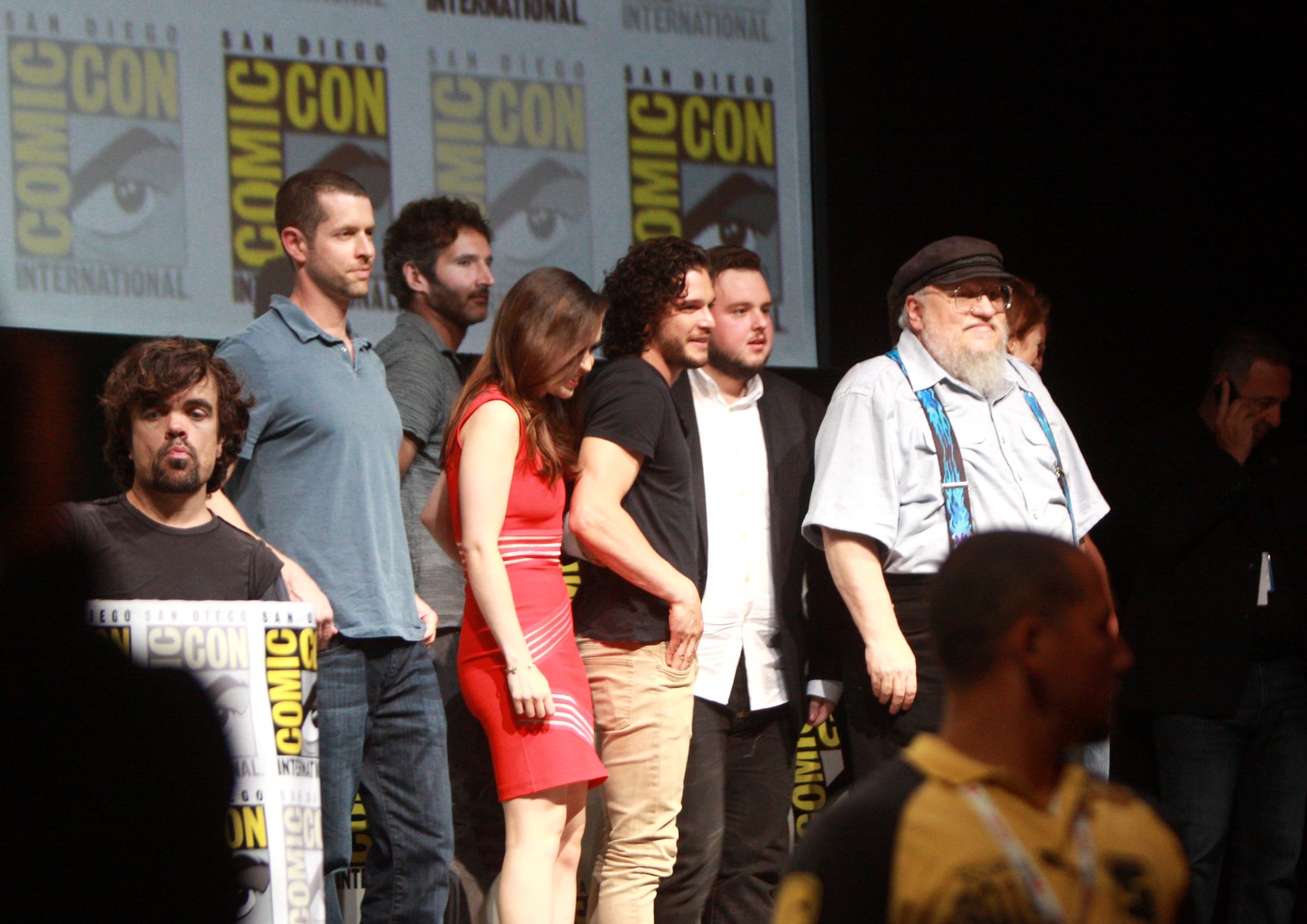The cast of Game of Thrones at the San Diego Comic Con - 2013
