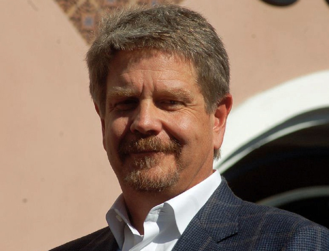 John Wells at a ceremony to receive a star on the Hollywood Walk of Fame. - 2012