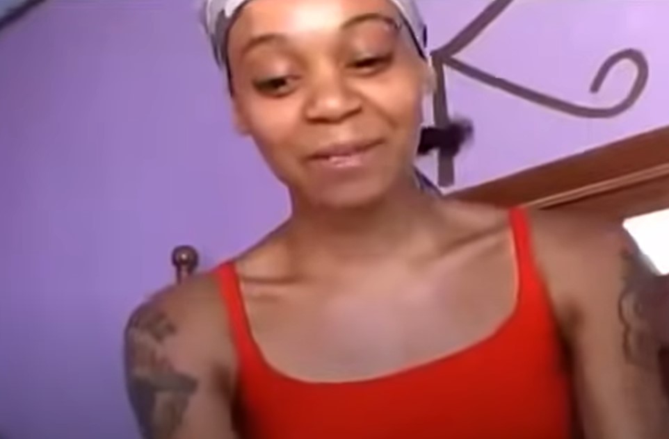 Lisa Left Eye Lopes in red top