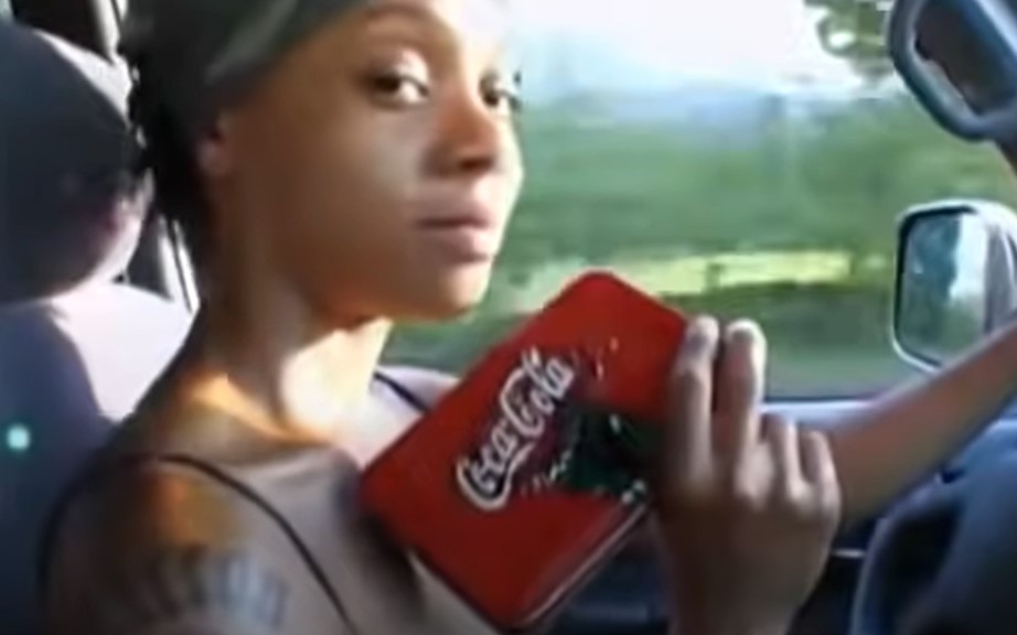 Lisa Left Eye Lopes in black top 