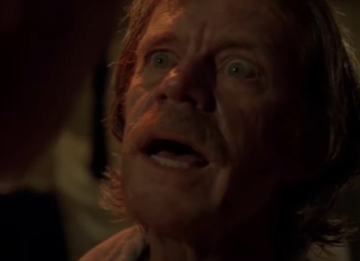 Screenshot of Frank Gallagher yelling at other man - from Shameless (2011-21)