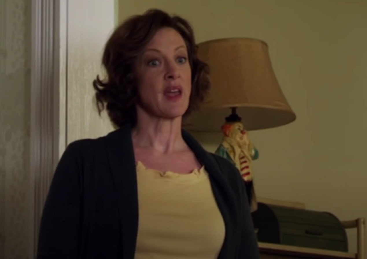 Screenshot of Sheila Jackson yelling and looking upset - from Shameless (2011-21)