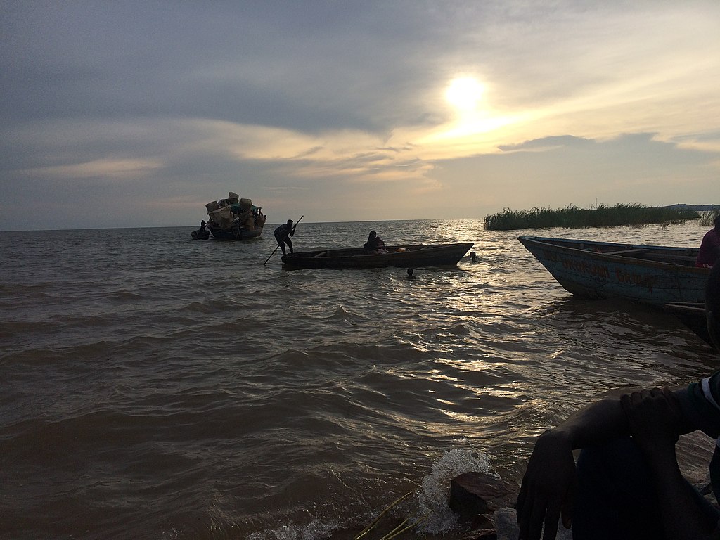 Lake Tanganyika Sun Set