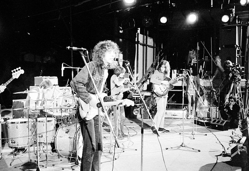 Fairport Convention performance at the Holland Popfestival