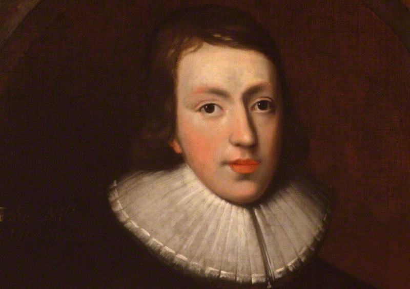 Portrait of John Milton
