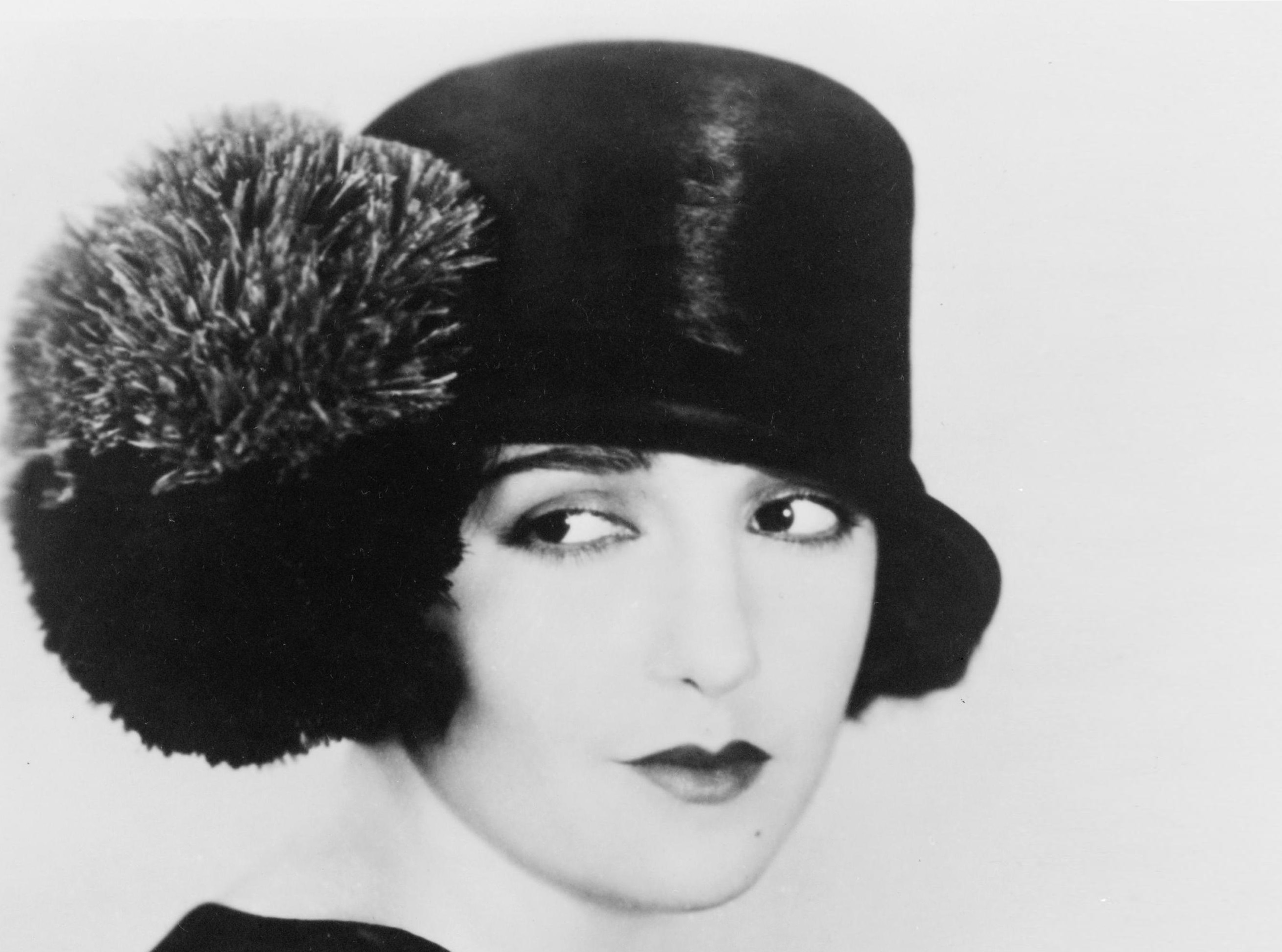 B&W portrait of Babe Daniels at age 24 - 1925